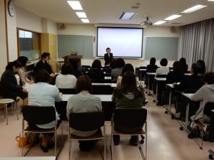 ２学年懇談会（於　柏葉会館）